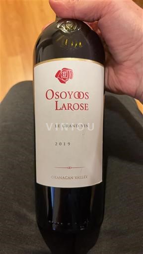 British Columbia Thung lũng Okanagan Osoyoos Larose Le Grand Vin 2019