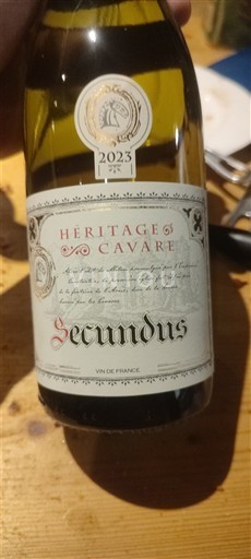 Rhône-dalen Héritage Cavare Secundus 2023