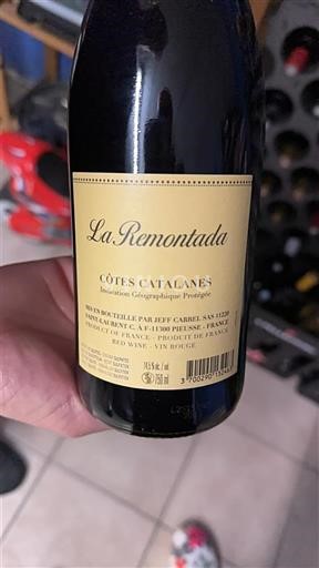 Languedoc và Roussillon Côtes Catalanes Jeff Carrel La Remontada 2022