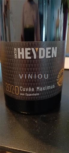 Rheinhessen Không được chỉ định Doktor Heyden Maximus 2020
