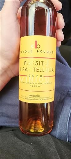 Sicile Carole Bouquet Passito di Pantelleria 2020