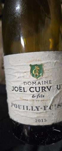 Bourgondië Pouilly-fuissé Domaine Joël Curveux 2015