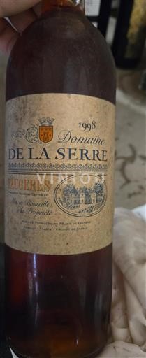 Languedoc Faugères Château La Serre 1998