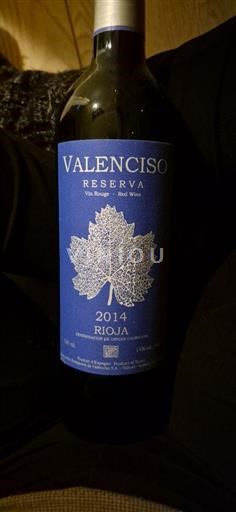 La Rioja Rioja Valenciso Reserva 2014