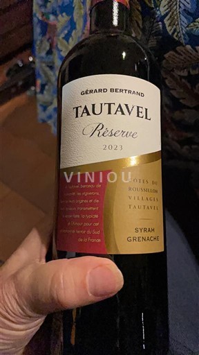 Roussillon Không được chỉ định Gérard Bertrand Tautavel Réserve 2023