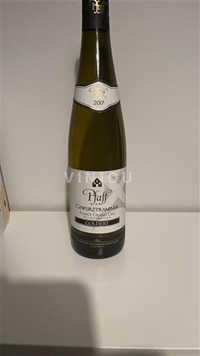 Alsasko Gewürztraminer Grand Cru Pfaff Goldert 2017