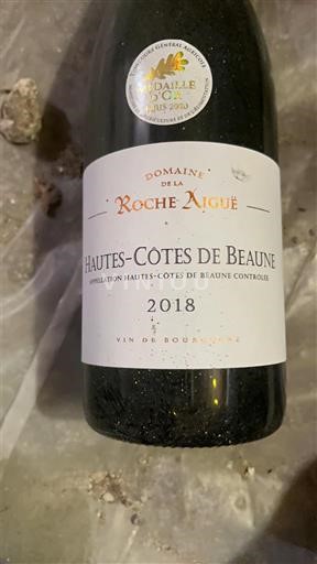 Bourgogne Hautes Côtes de Beaune Domaine La Roche Aiguë 2018