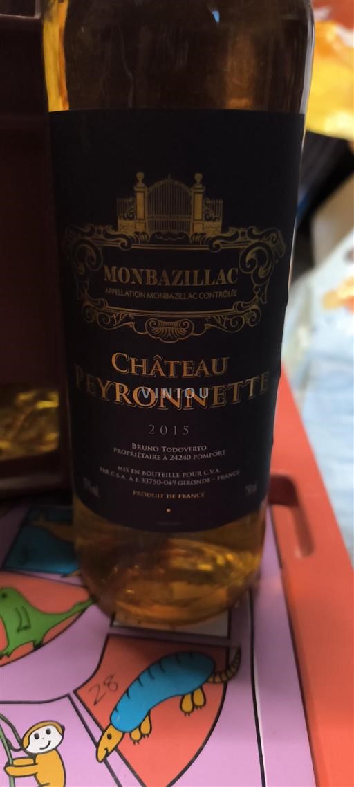Sydväst Monbazillac Château Peyronnette 2015