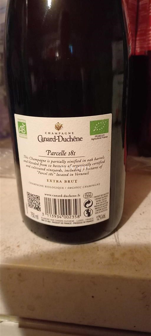 Champagne Canard-Duchêne Parcelle 181 Non-Vintage