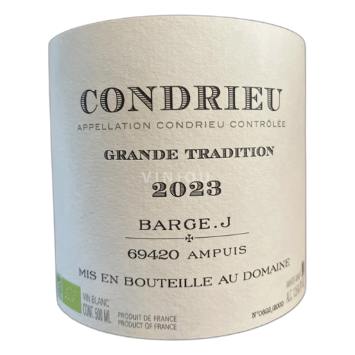 Rhône Valley Condrieu Barge J. Grande Tradition 2023