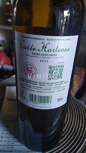 Burdeos Entre dos mares Château Haut-Bacalan Hortense 2023