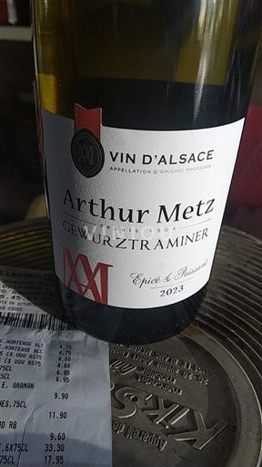 Alsace Arthur Metz Épicé & Fruité 2023