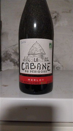 Aquitania y Charentes Périgord La Cabane du Périgord Merlot 2021