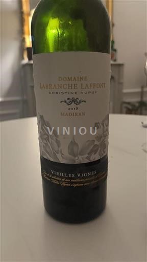 Zuidwest-Frankrijk Madiran Domaine Labranche Laffont Vieilles Vignes 2018