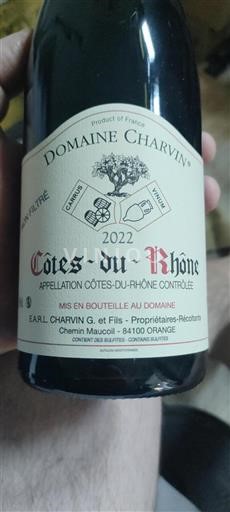 Thung lũng Rhône Côtes-du-rhône Charvin 2022