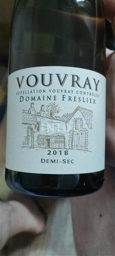 Loire-dalen Vouvray Domaine Freslier 2018
