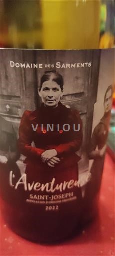 Valle del Rodano Saint-Joseph Domaine Des Sarments L'Aventureuse 2022