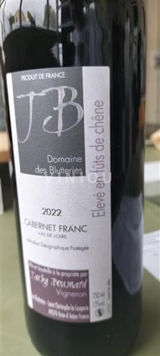 Loiren laakso Domaine Des Blutteries 2022