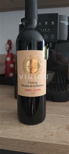Bordéus Saint-Julien Chateau Moulin de La Bridane 2018
