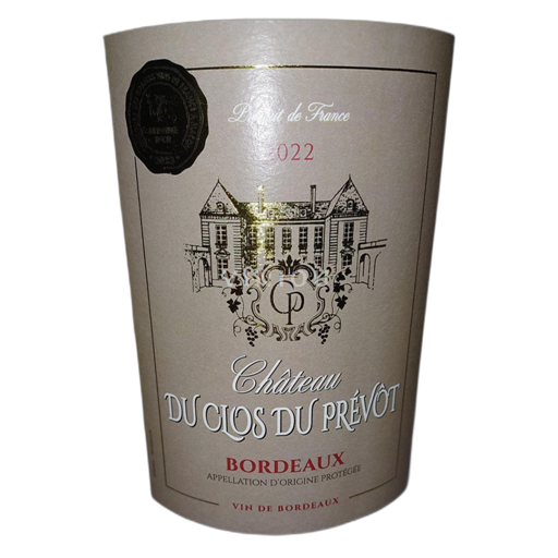 Bordeaux Château Clos du Prévôt 2022 2022