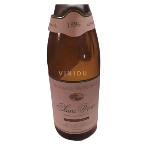 Burgundsko Saint-Véran Domaine Duperron Les condemines 1996
