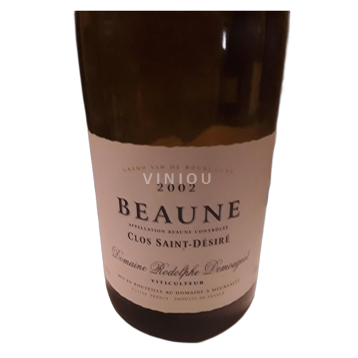 Burgundija Beaune Rodolphe Demougeot Clos Saint Désiré 2002