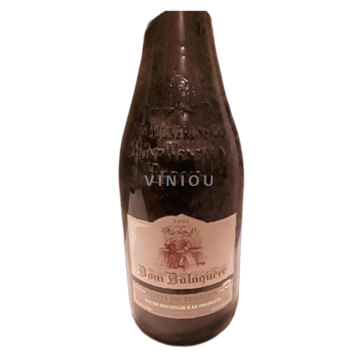 Rhônen laakso Ventoux Bedoin Dom Balaquère 2003