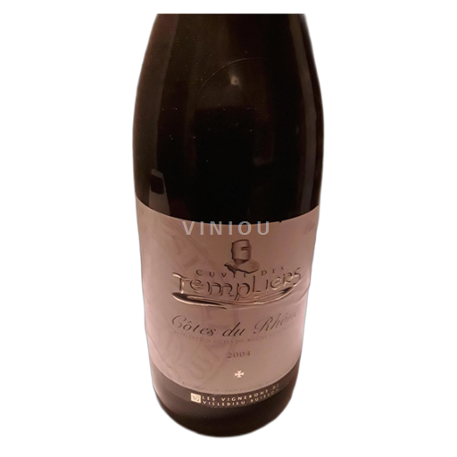 Valle del Ródano Côtes del Ródano Ville Dieu des Templiers - Cuve 121 2004