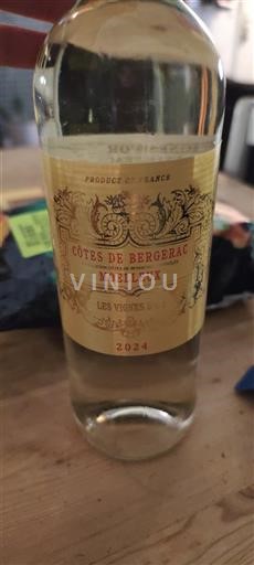 Sud-Ouest Côtes-de-bergerac Les Vignes 2024