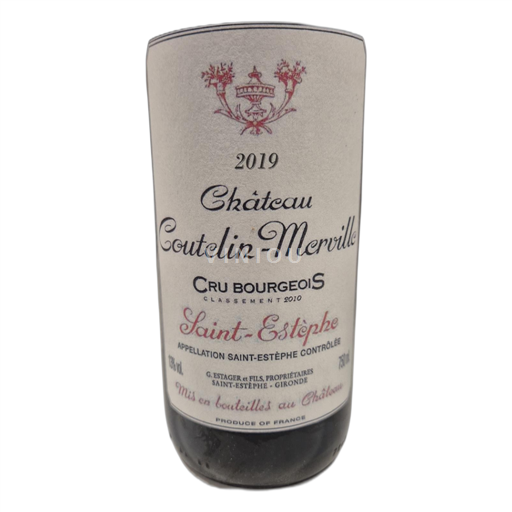 Bordeaux Saint-Estèphe Chateau Coutelin Merville 2019