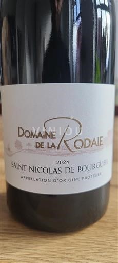 Loiredalen Saint-Nicolas-De-Bourgueil Domaine La Rodaie 2024