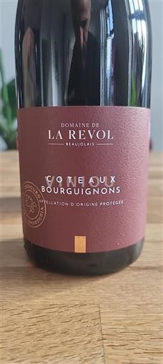 Bourgogne Bourgognebackar Domaine La Revol Icke årgångsbetecknad