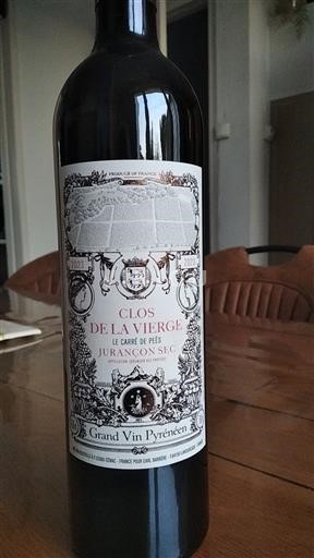 Südwestfrankreich Jurançon Clos de la Vierge Le Carré de Père Ohne Jahrgang