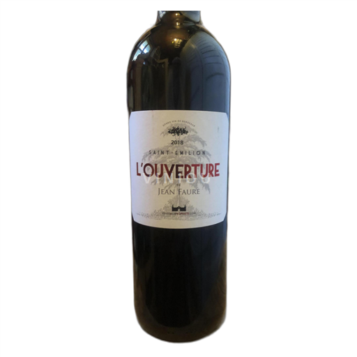 Bordeaux Saint-Émilion Château Jean Faure L'Ouverture de Jean Faure 2018
