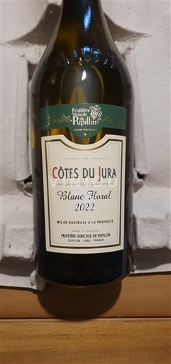 Jura Côtes du Jura Fruitière Vinicole de Pupillin Blanc Floral 2022