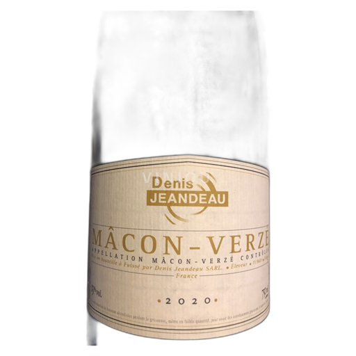 Bourgondië Mâcon supérieur Denis Jeandeau Macon-Verzé 2020