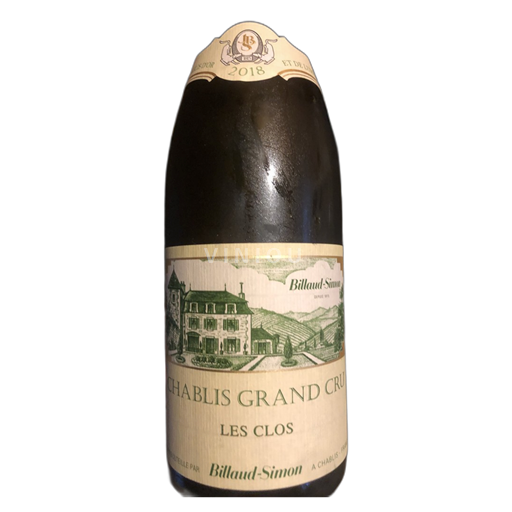 Burgundi Chablis Grand Cru Billaud-Simon Les Clos 2018