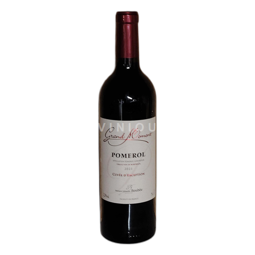 Bordeaux Pomerol Maison Johanès Boubée d'Exception 2021