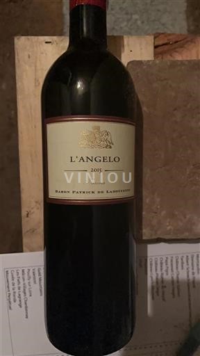 Toscana Não especificado Baron Patrick de Ladoucette L'Angelo 2015