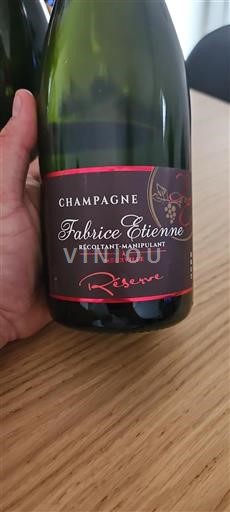 Champagne Champagner Fabrice Etienne Réserve Ohne Jahrgang