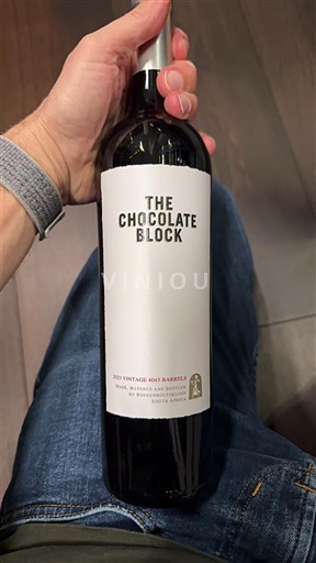 Région côtière Swartland Boekenhoutskloof The Chocolate Block 2023
