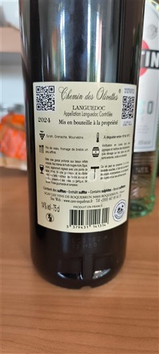 Languedoc Domaine Chemin des Olivettes 2024