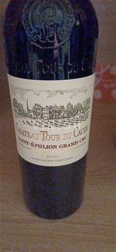 Burdeos Saint-Émilion Gran Cru Grand Cru Château Tour du Cauze 2016