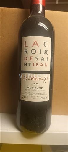 Languedoc Minervois La Croix de Saint Jean Lo Mainatge 2019