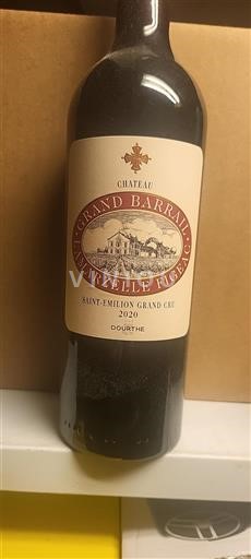 Bordeaux Saint-Émilion Grand Cru Grand Cru Château Grand Barrail Lamarzelle Figeac 2020