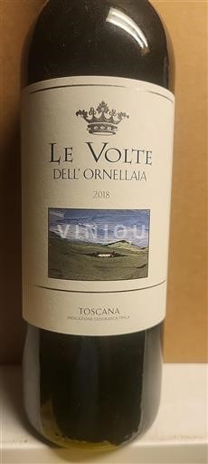 Toscana Ornellaia Le Volte 2018