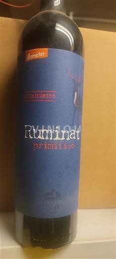 Pouilles Ruminat Primitivo 2022