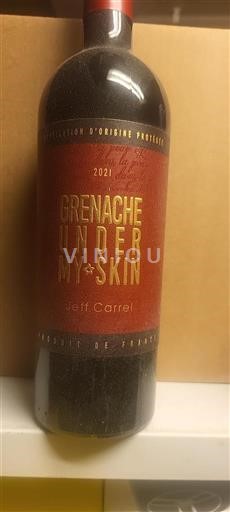 Languedoc Không được chỉ định Jeff Carrel Grenache Under My Skin 2021