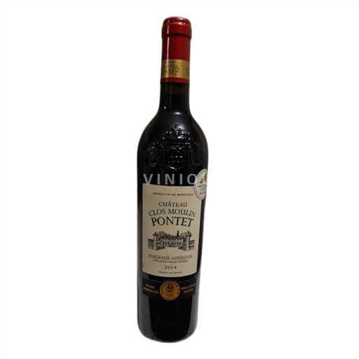 Bordeaux Bordeaux Supérieur Château Clos Moulin Pontet 2014
