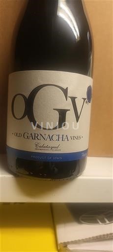 Vine Rouge sec Old Garnacha Vines 2018 Spanien Aragonien Calatayud DO